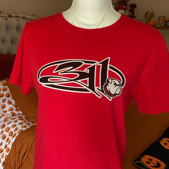 RARE 311 Band UGA Georgia Bulldogs Unisex T-Shirt - S - Picture 8 of 8